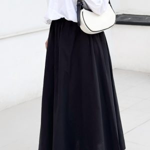 دامن لینن طرح OYSHO