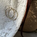 گوشواره حلقه ای (قطر 3 سانتی متر)