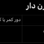 دامن پترن دار