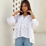 شومیز کیوت طرحدار