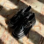 چانکی سگک دار (نقره ای) مشکی