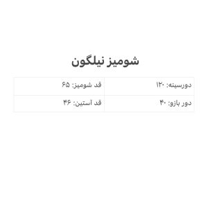شومیز مردونه نیلگون