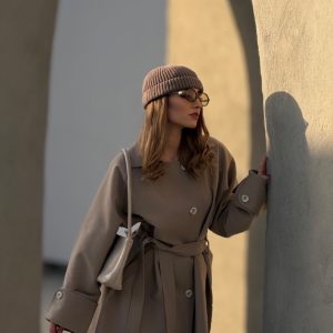 ترنچ کت بلند دلسا