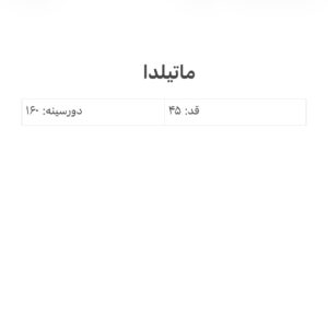 کت ماتیلدا