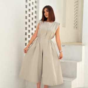 سرهمی کمرکش لینن فری سایز