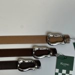 کمربند 3 سانت دفرمه نقره ای