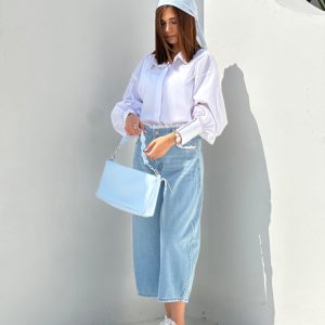 شلوار جین بگ بالنی قد 80 کد 12111-35